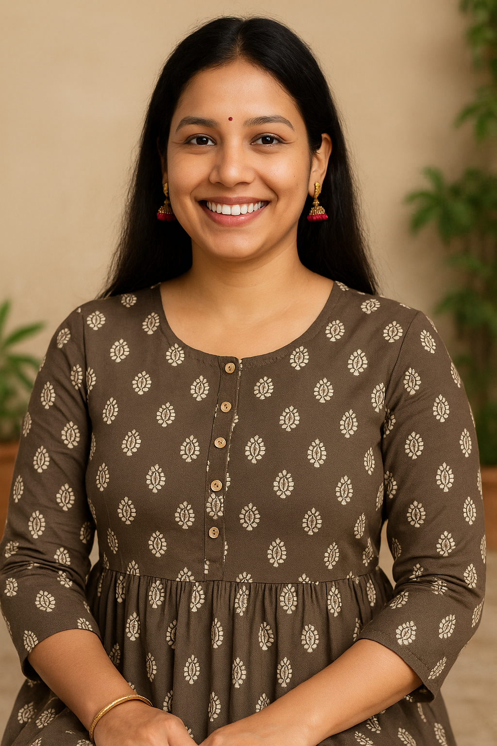Atisundari Mridula – Cocoa Blossom Anarkali Kurti